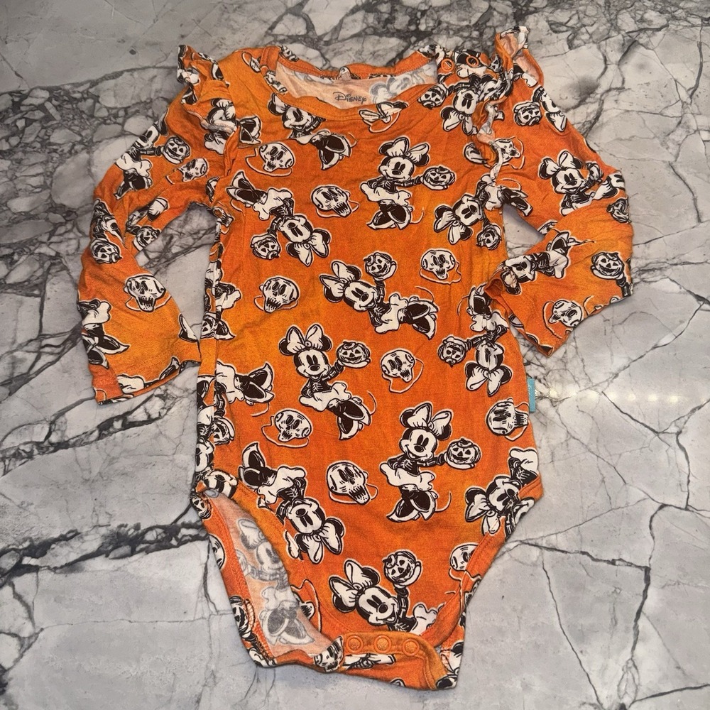 Posh Peanut 12-18 Months Disney Halloween One Piece Bodysuit Bamboo